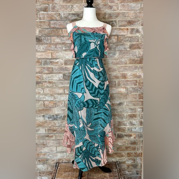 Anthropologie Farm Rio Maxi Dress S - Picture 1 of 4